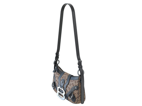 Essex Small Shoulder Bag 3D Model