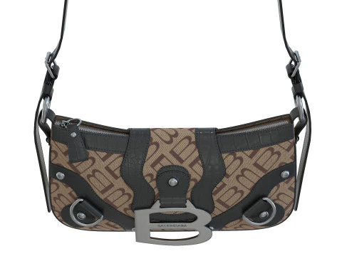 Essex Small Shoulder Bag 3D Model