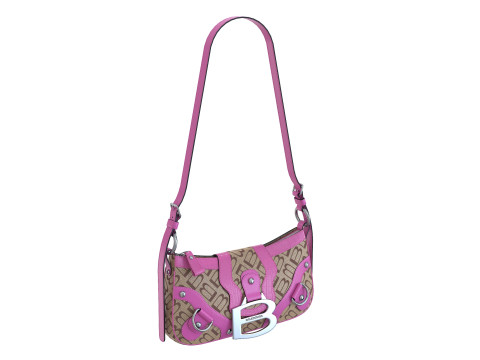 Essex Small Shoulder Bag 3D Model