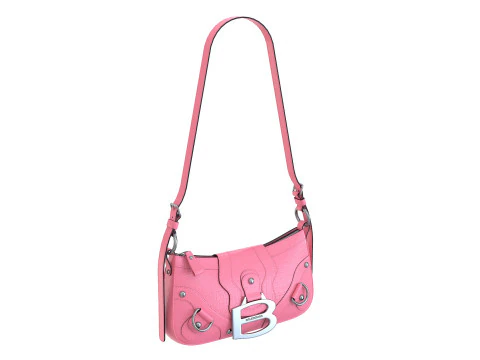 Essex Small Shoulder Bag 3D Model