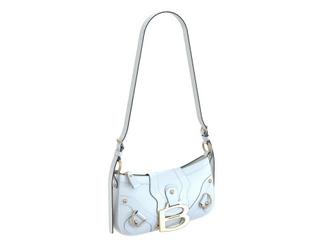 Essex Small Shoulder Bag 3D Model