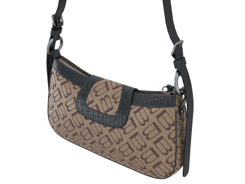 Essex Small Shoulder Bag 3D Model