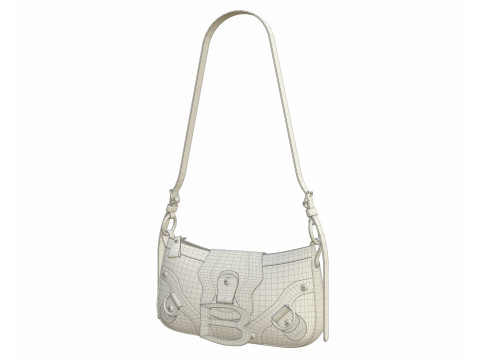 Essex Small Shoulder Bag 3D Model