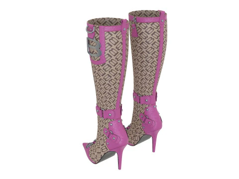 Botas Essex Modelo 3D