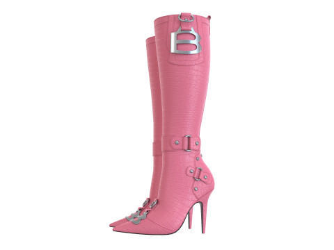 Essex Boots 3D 모델