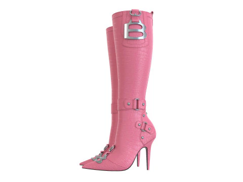 Botas Essex Modelo 3D