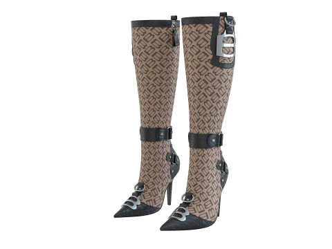 Botas Essex Modelo 3D