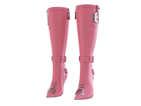 Botas Essex Modelo 3D