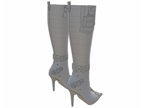 Essex Boots 3D 모델
