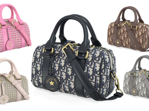 그루브 미니백 3D 모델