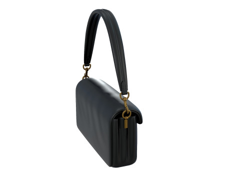 Pillow Tabby Bag Model 3D