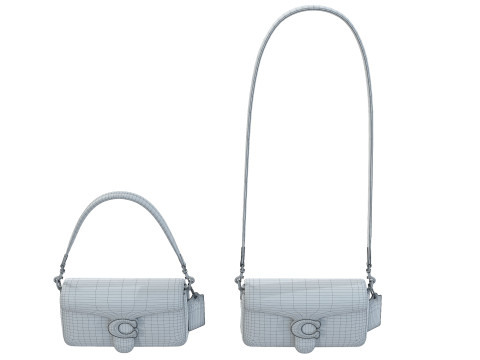 Pillow Tabby Bag Model 3D