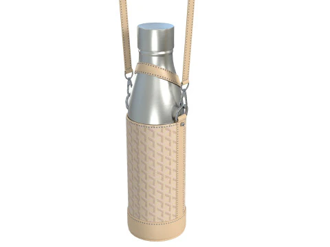 Yonne Case and Flask 3D Model