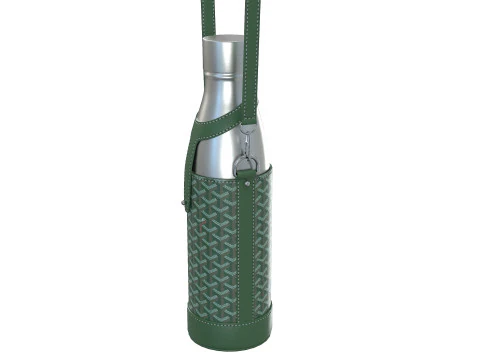 Yonne Case and Flask 3D Model