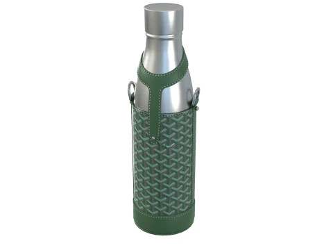 Yonne Case and Flask 3D Model