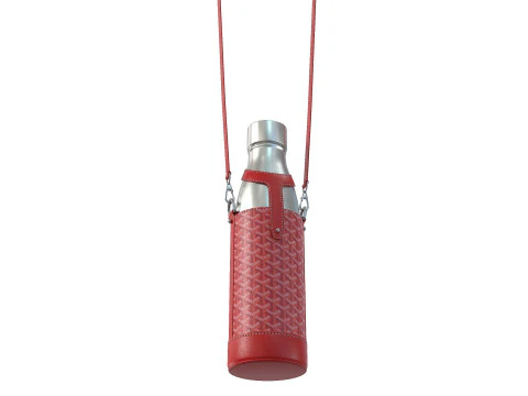 Yonne Case and Flask 3D Model