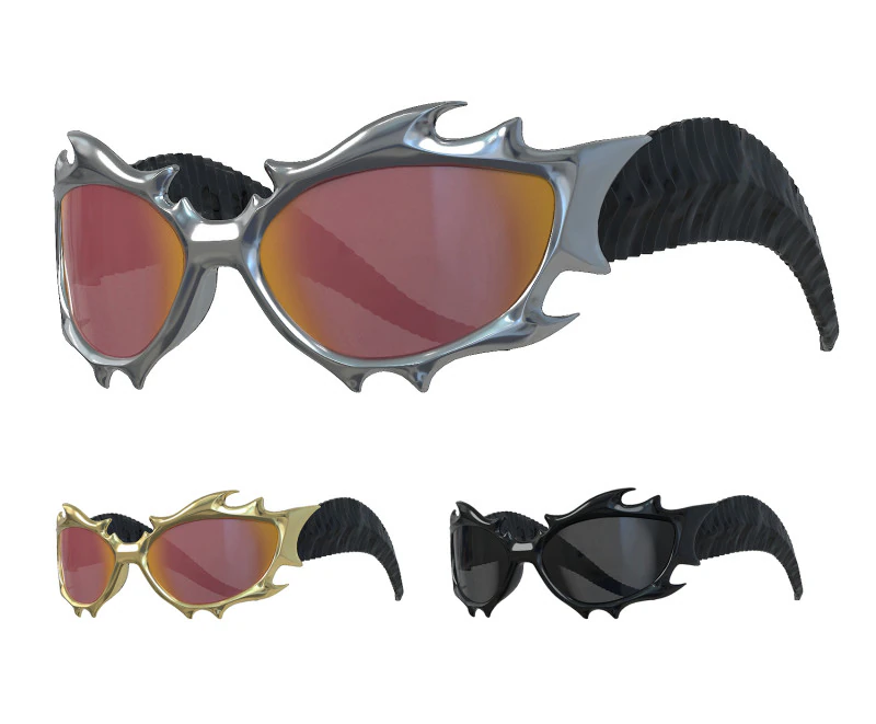 Tekken 8 Sunglasses 3D Model .c4d .max .obj .3ds .fbx .stl .blend 