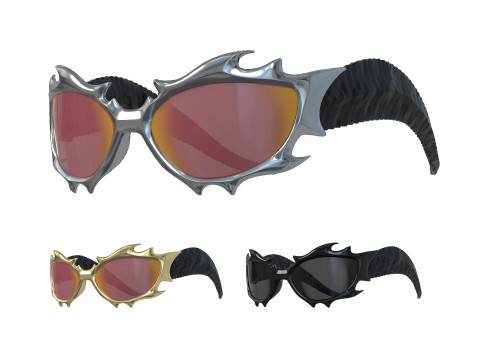 Tekken 8 Sunglasses Modello 3D