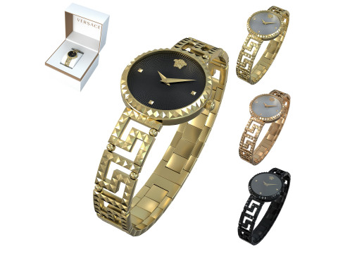 Greca Goddess Watch and box Modello 3D
