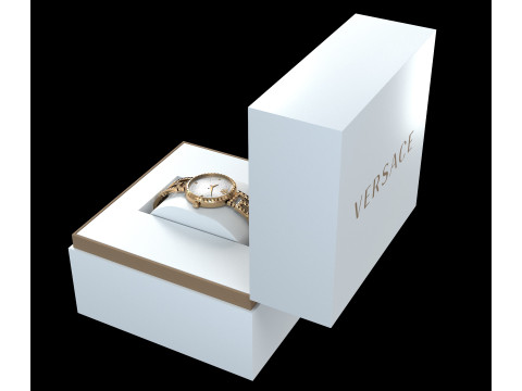 Greca Goddess Watch and box Modèle 3D
