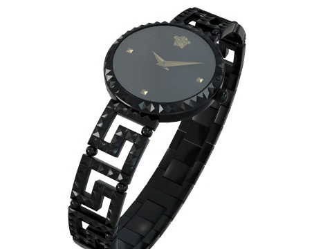 Greca Goddess Watch and box 3D Model