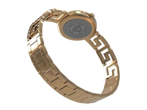 Greca Goddess Watch and box 3D Model