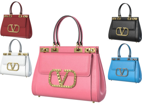 Rockstud Alcove Bag 3D मॉडल