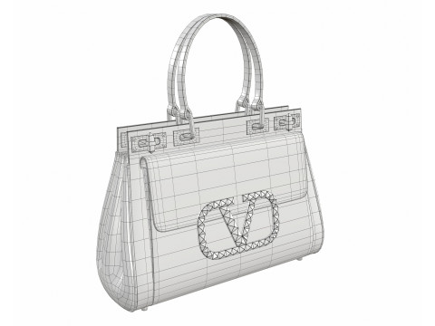 Rockstud Alcove Bag Modello 3D