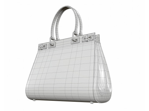 Rockstud Alcove Bag Modello 3D