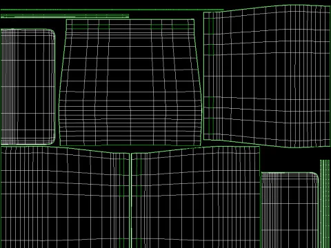 Tas Ceruk Rockstud Model 3D