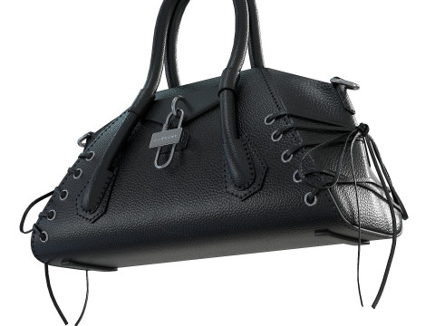 Mini Antigona Bag Black 3D Model