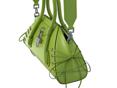 Mini Antigona Bag Green 3D Model