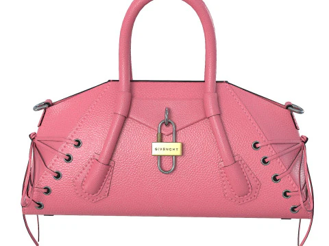 Mini Antigona Bag Pink 3D Model