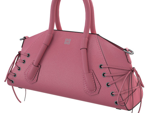 Mini Antigona Bag Pink 3D Model
