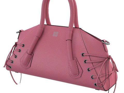 Mini Antigona Bag Pink 3D Model