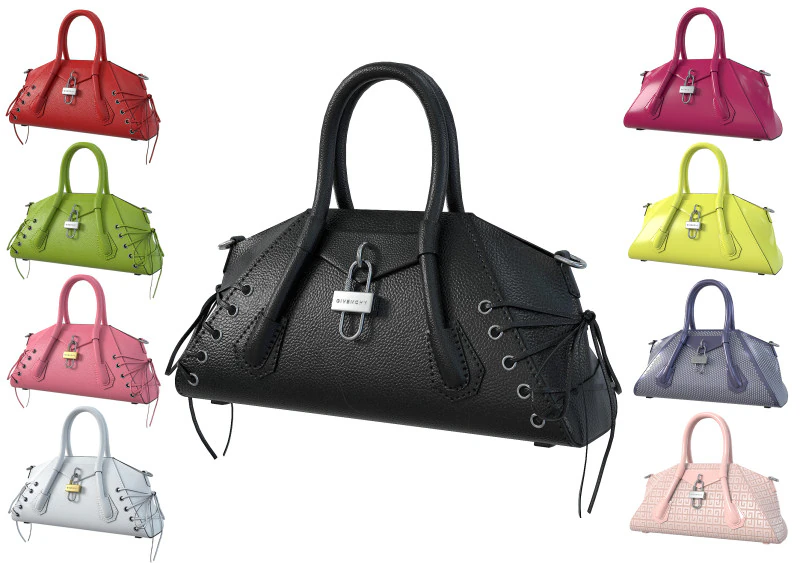 Bolsa Mini Antigona Modelo 3D .c4d .max .obj .3ds .fbx .stl .blend 