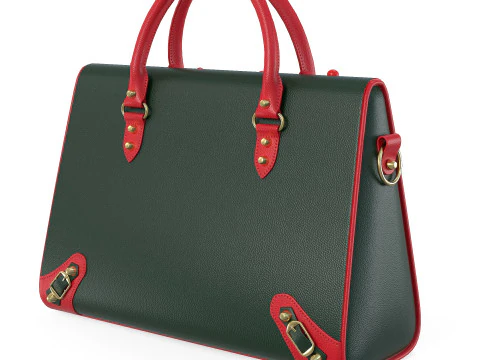 Christmas Fashion HandBag 3D Model