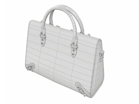 Christmas Fashion HandBag 3D Model