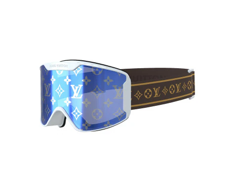 Snow Goggles Mask S00 3D Model