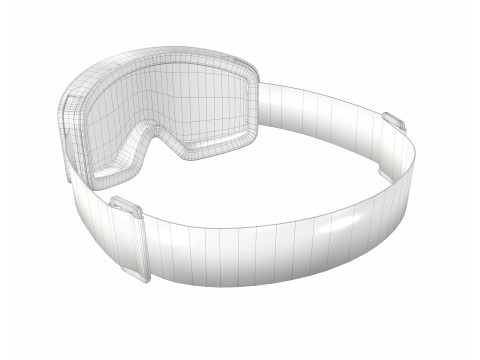 Snow Goggles Mask S00 Modelo 3D
