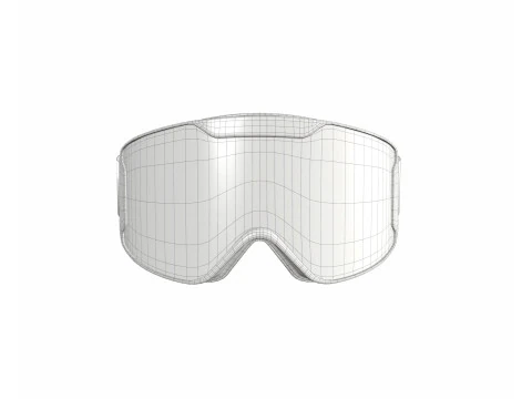 Snow Goggles Mask S00 3D Model
