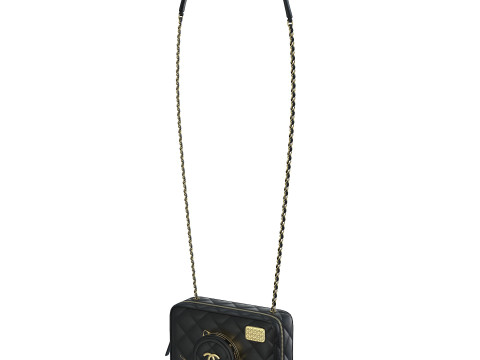 Camera Bag Black Modello 3D
