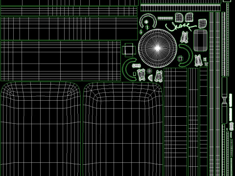 Camera Bag White 3D Model