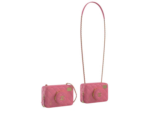 Kamera &Ccedil;antası Pembe 3D Model