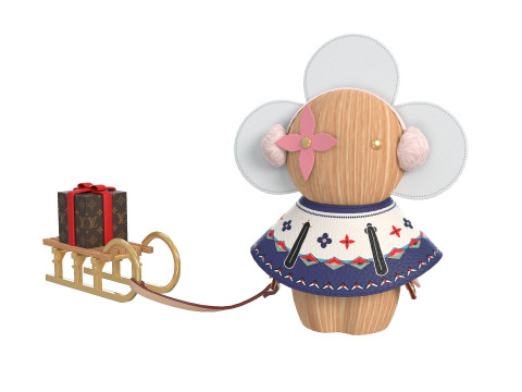 Vivienne Winter Christmas Doll Modello 3D