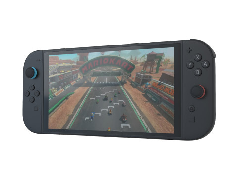 Nintendo Switch 2 3D मॉडल
