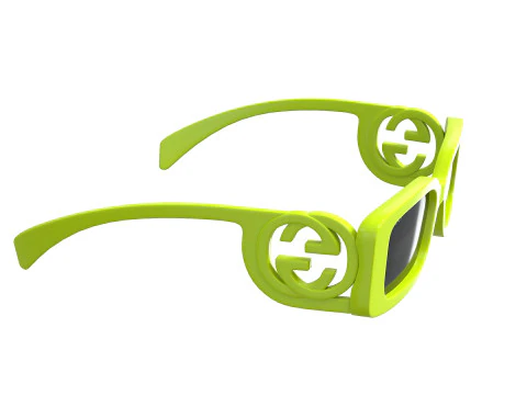 Chaise Longue Sunglasses 3D Model