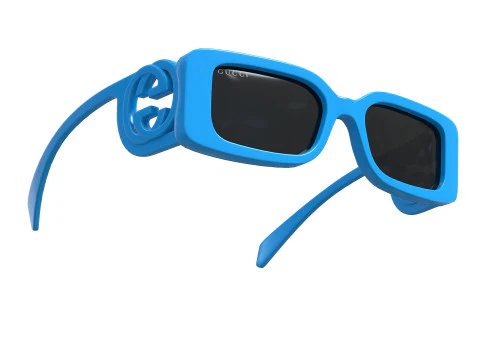 Chaise Longue Sunglasses 3D Model