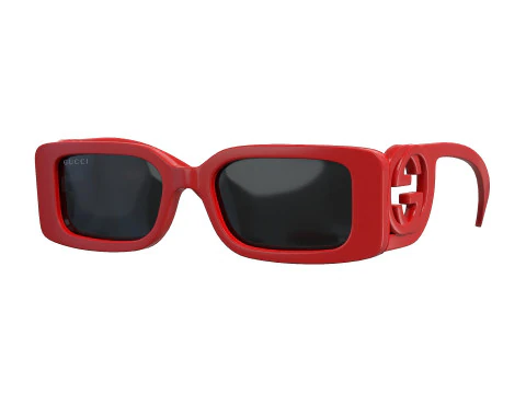 Chaise Longue Sunglasses 3D Model