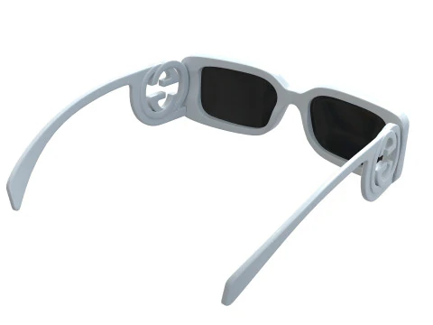 Chaise Longue Sunglasses 3D Model